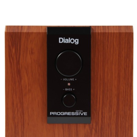 Computer speakers 2.1 Dialog AP-150, 2 x 5W + 10W, MP3, remote control, 220V, brown-3