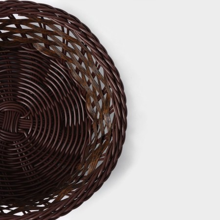 Basket for fruits and bread Daula "Tree", 21 × 21 × 6.5 cm-3