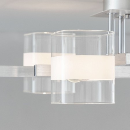 Ceiling chandelier "Virta" E14 4x60 watts-6