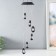 Wind music with illumination from the solar battery "Flashlight" 13x13x55 cm