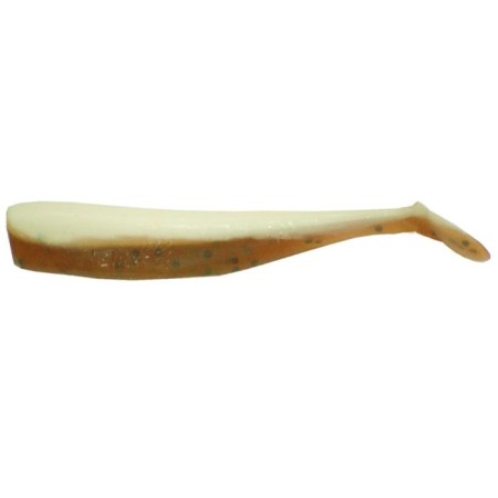 Vibro -tail Helios Chebak Rusty & White, 8 cm, 7 pcs. (HS-3-005)