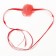 Carnival set "Valentine": beret, gloves, chocker, stockings