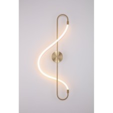 Wall lamp Arte Lamp Klimt A2850AP-13PB, LED, 13 W, 16x30x90 cm, 1430 lm, copper, white