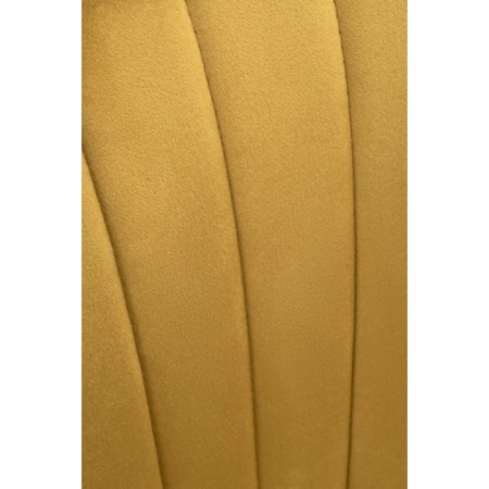 STULL OF THE METALLARCASE INKLE Metal/velor, black/yellow 57x56x82 cm-5