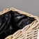 Kashpo wicker "elite" with a plastic department, 55x30x22 cm, rattan
