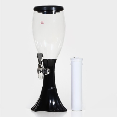 Beer Tower "Babylon", 2 l, black color-7