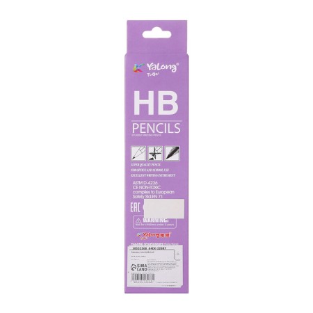 Pencil Chernographic NV with Lastik, Pastel, Triangular Mix Corps-9