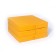 Pouffer "Mobile Matrass", size 67x61x33 cm, horn, orange