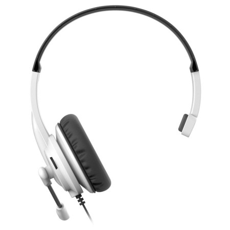 Headphones with A4Tech HS-11 Microphone Black/White 2m Falle headband (HS-11/3.5mm Plug/BLAC 10046-2
