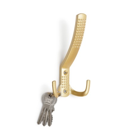 Hook furniture tundra TKT001, three -rod, matte gold-3
