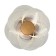 Bra Gerhort G61403/1a FGD CL, 1xLED, 20x7x20 cm, gold color