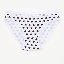 Panties female slips, white color, rr 46-48