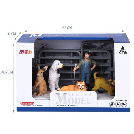 Set of figures "on the farm", 8 items-12