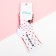 Set of socks "Minnie", Minnie Mouse 2 pairs, red/white color, 18-20 cm