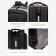 Youth backpack 43 x 29 x 15 cm, Grizzly, ergonomic back, laptop compartment, black/gray