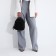 Backpack - female bag Richet, artificial leather, black color