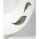 Deep plate OLAFF "Paradise", glass -ceramic, d = 22 cm