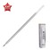 Gel rod 0.7 mm, Crown Hi-Jell Metallic, 138 mm, silver ink metallic