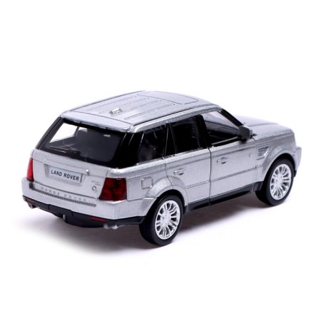 Metal machine Land Rover Range Rover Sport, 1: 32, Doors, Inertia, Gray Color Open-3
