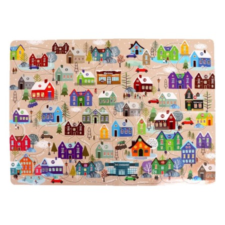 Board game "Frosty Race", 3-5 players, 4+-7