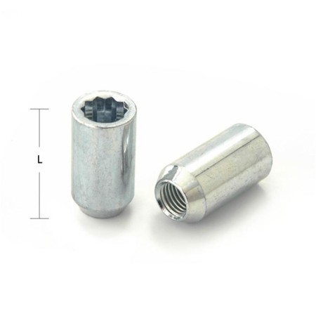 Nut m14x1.5, 37, special., Cone, zinc