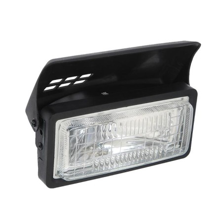 Fighting headlight AVS PF-1155H, H3, corrugated with a folding lid, set 2 pcs 167x80 mm
