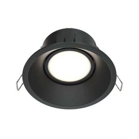 The built-in lamp Technical DL028-2-01B, 1x50W, 9.3x9.3x4.5 cm, GU10, Black Color Black
