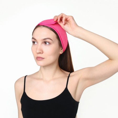 Lovelife head bandage, col. Fuchsia, 8.5*60 cm