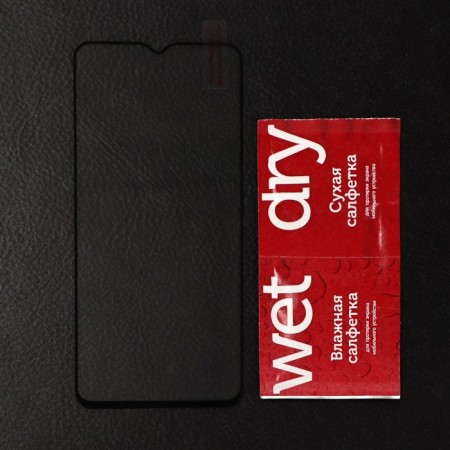 Protective glass MB Mobility for Tecno Pop 7/Pop 7 Pro, Full Screen, Complete glue, black-1
