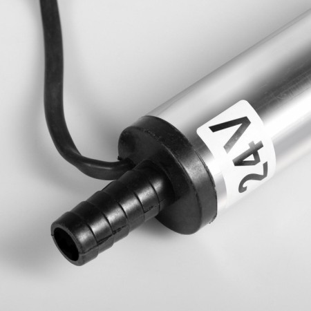 Pump for pumping fuel, immerse, 24 V, 60 watts, 37 mm, 15 l/min, wire 2.5 m-4
