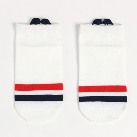 Women's socks, white color, size 36-40-2