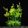 Artificial aquarium plant, 15 cm, green