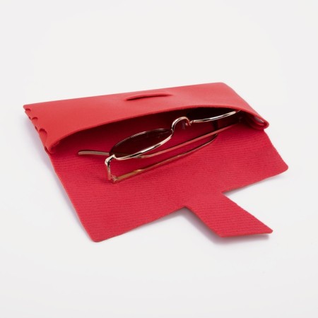 Puffing glasses cover, red color-3