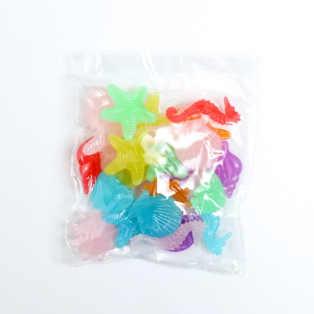 Luminous decor "Underwater World" mix, 100g / faction 2-3cm-5