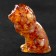 Souvenir "Leo", sits, amber
