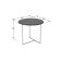 Commentary table "Albano", 550 × 550 × 500 mm, color black marble