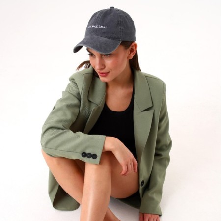 Women's cap, jeans, rr 56-9