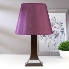 Table lamp 62104 1he27 15W violet d = 22 cm, h = 34.5 cm Risalux