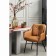 Allar chair, 580 × 520 × 850 mm, eco -leather, matting, brown color