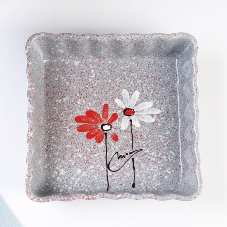 Baking capacity "Square wave" 0.9l / 6x20x20cm, duet-1
