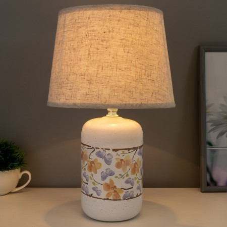 Table lamp 530221/1 E14 40W white 22.5x22.5x36 cm Risalux-1