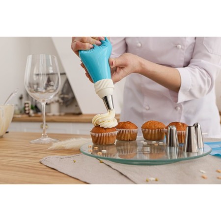 Confectionery set, 7 objects: 2 bags, 4 nozzles d = 2.5 cm, adapter-11