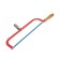 Hacksaw for metal scrap, wooden handle, 300 mm
