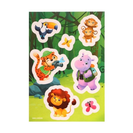 Notebook Gravra "Amazing Animals", 10 sheets, Stiehel-3