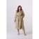 Female robe, size 50, olive color