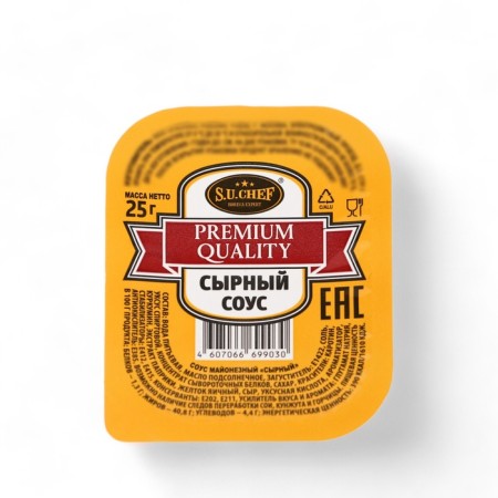 S.U.chef cheese sauce, 25 g