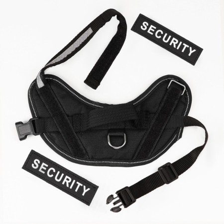 C9 harness is soft reflective, size XS, OG 38-50 cm, weight 3-6 kg, black-5