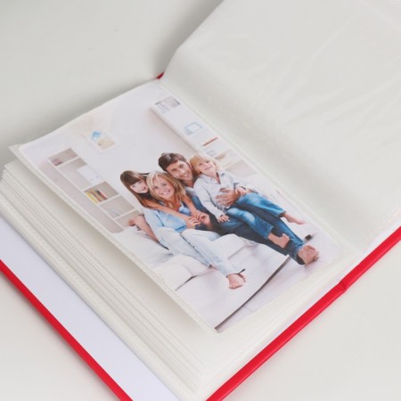 Photo album in 100 photos "red" 10x15 cm-3