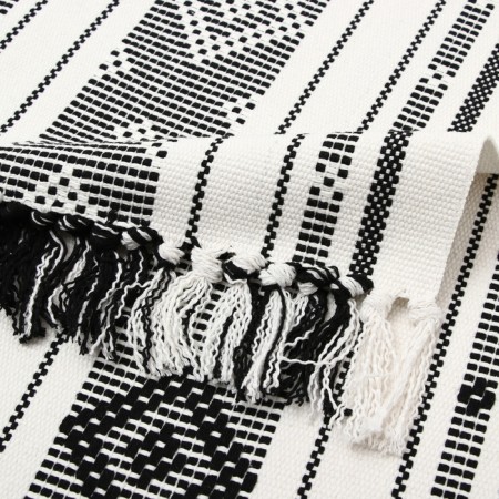 Ethel Scande Ts. Black Trush 38*150 cm, 50%cotton 50%linen-5
