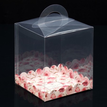 Confectionery box, chest, packaging, only for you my love, 16 x 16 x 18 cm